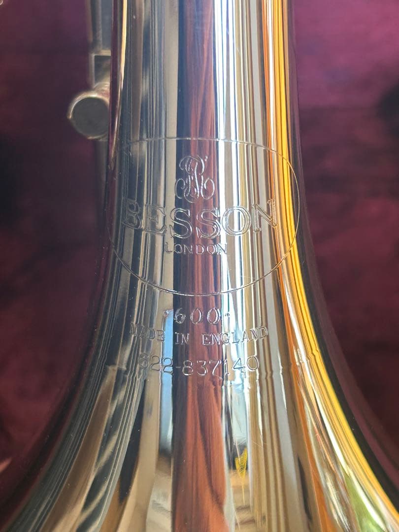 Besson 622-2 コルネット（銀メッキ仕上げ）