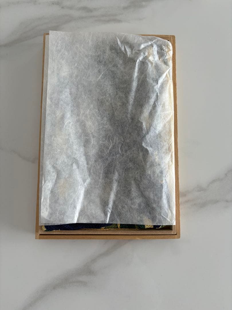 新品未使用 尾形光琳 かきつばた ふじみやび風呂敷 名作原画写し 絹 桐箱付