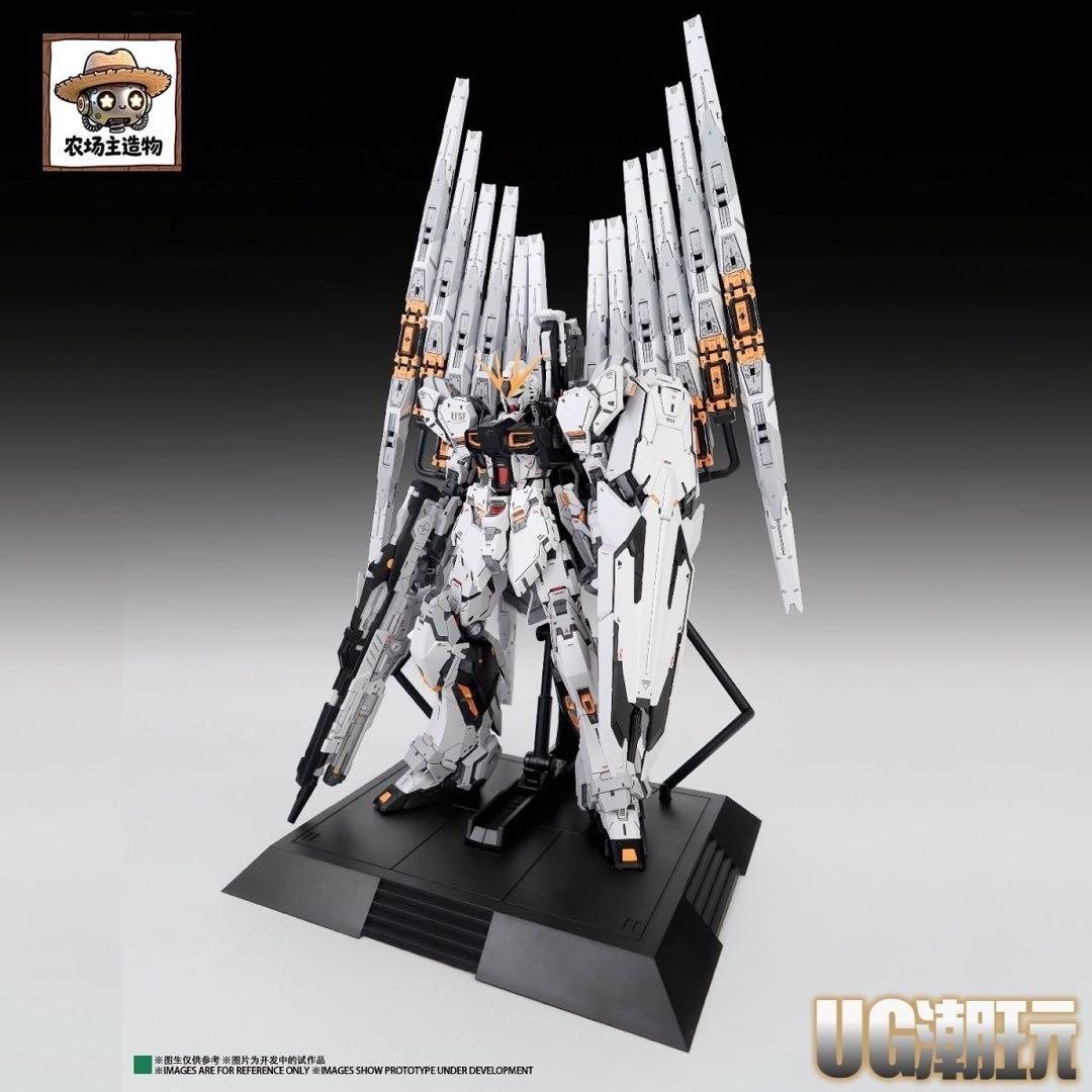新品1/100 νガンダム ガレージキット造形　海外スタジオ正規品 1/100 mgex級νガンダム 海外スタジオ正規品ラスト在庫｜Yahoo!フリマ
