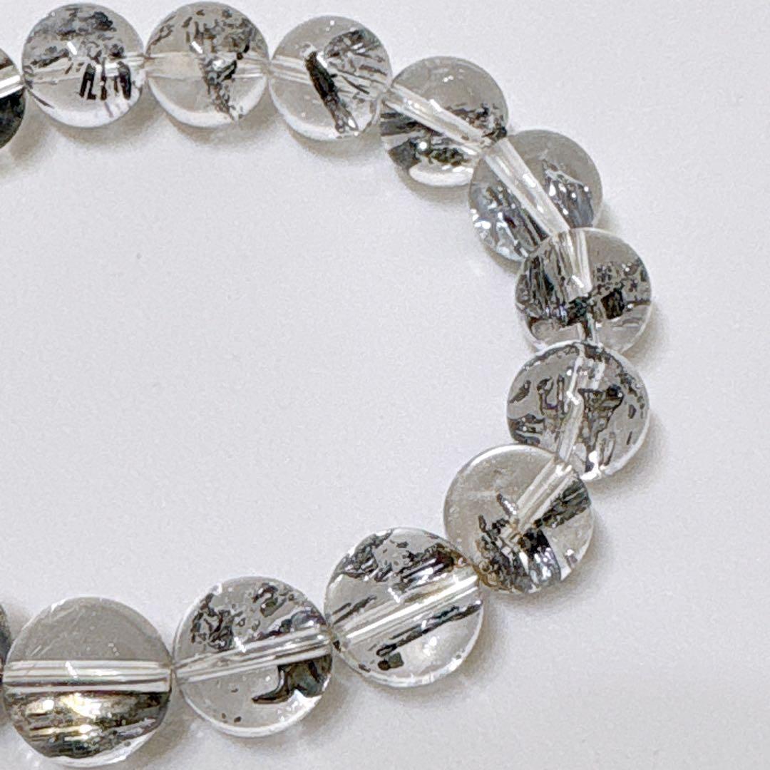 【手磨き】全超透明スティブナイトインクォーツ 10mmブレスレット全粒最高品質