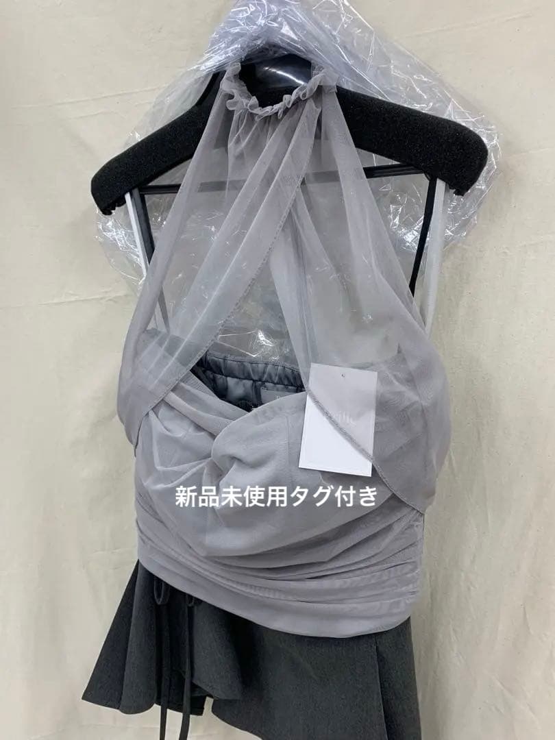 Sブルー 3386 ディア　ローブドフルールグロッシー　キャバドレスAngelR