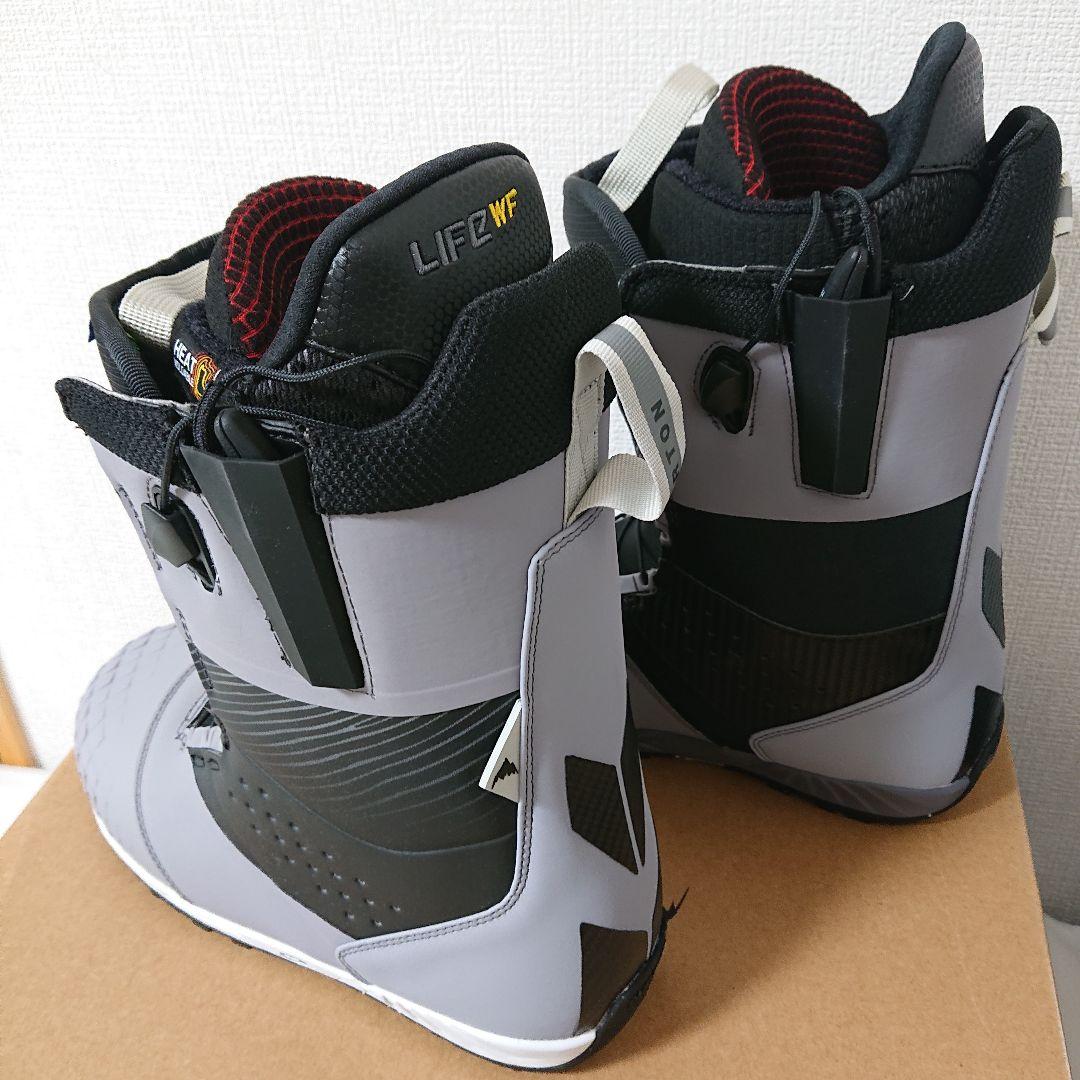 新品未使用BURTONバートンionアイオン27cmグレー×黒スノーボードブーツ