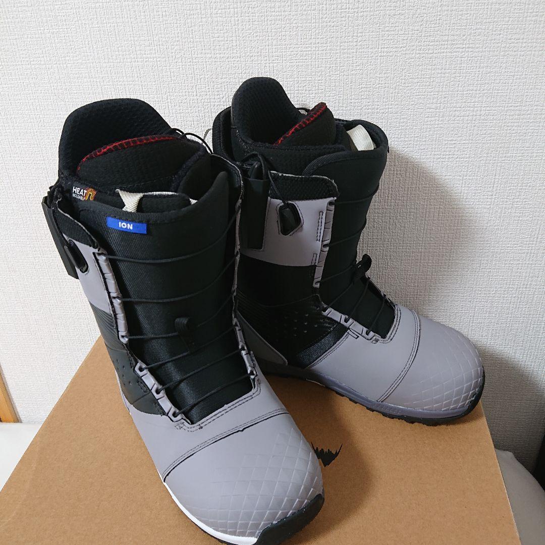新品未使用BURTONバートンionアイオン27cmグレー×黒スノーボードブーツ