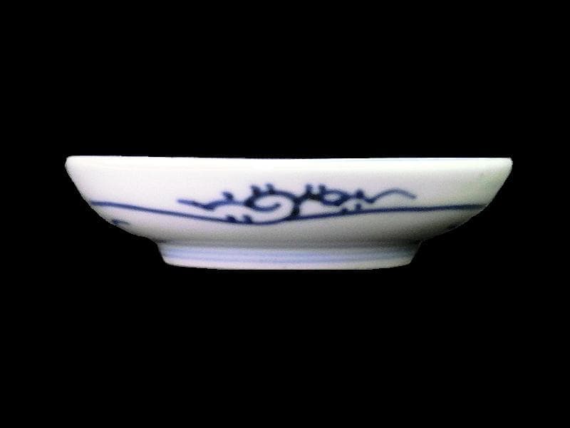 古伊万里 染付 墨弾き 丸紋の図 豆皿 手塩皿 2枚 C794AS-CRq - メルカリ