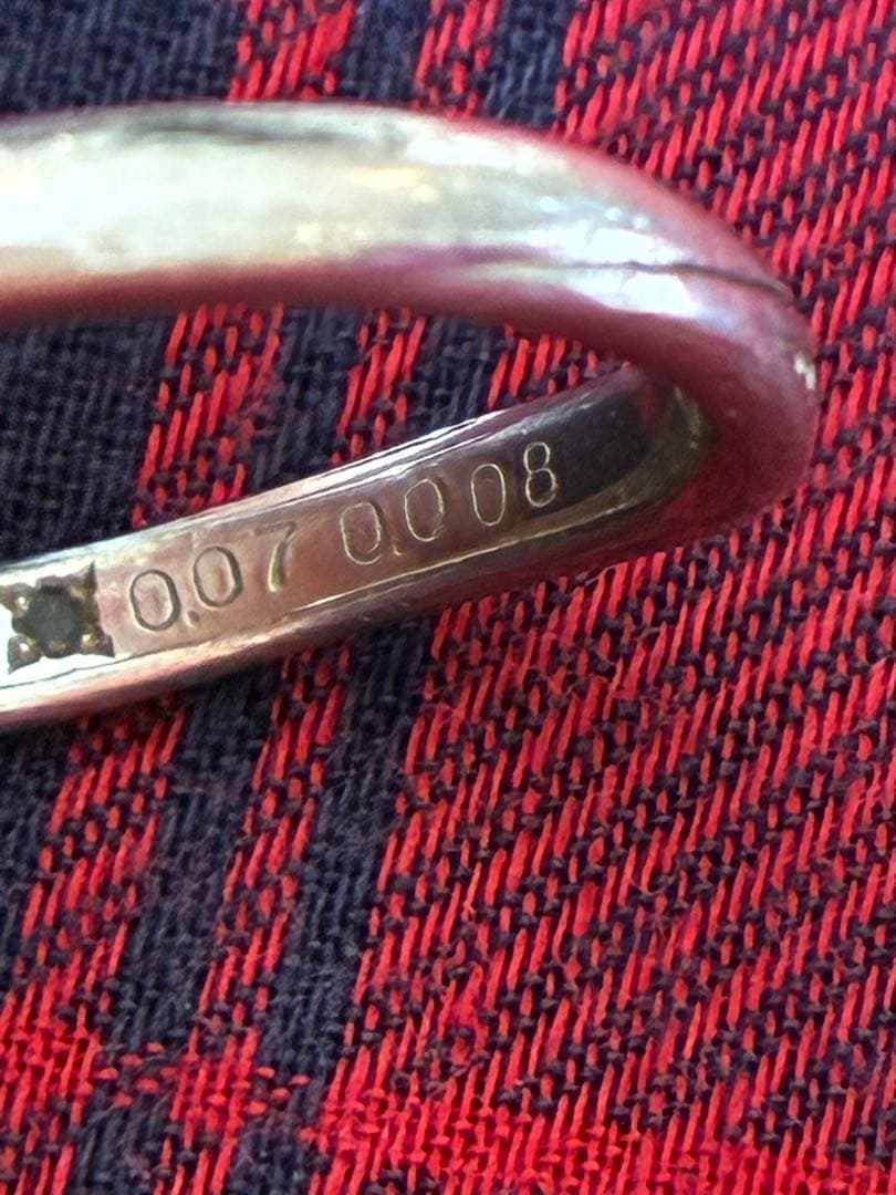 プラチナpt900 ダイヤモンドリング　指輪