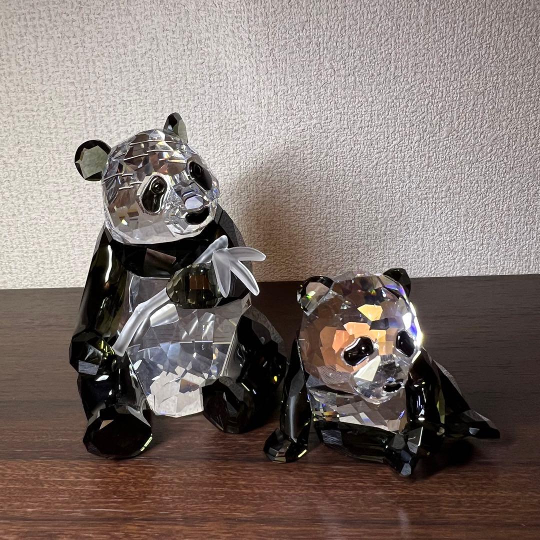SWAROVSKI スワロフスキー パンダ 限定品‼️ - メルカリ