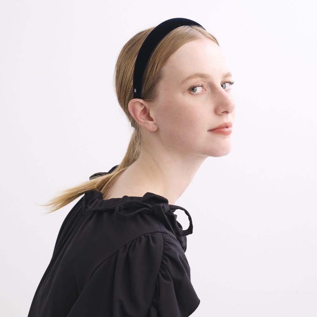 ALEXANDRE DE PARIS カチューシャ 2.5 cm ベロア ALEXANDRE DE PARIS ベロア カチューシャ2.5cm – Shinzone