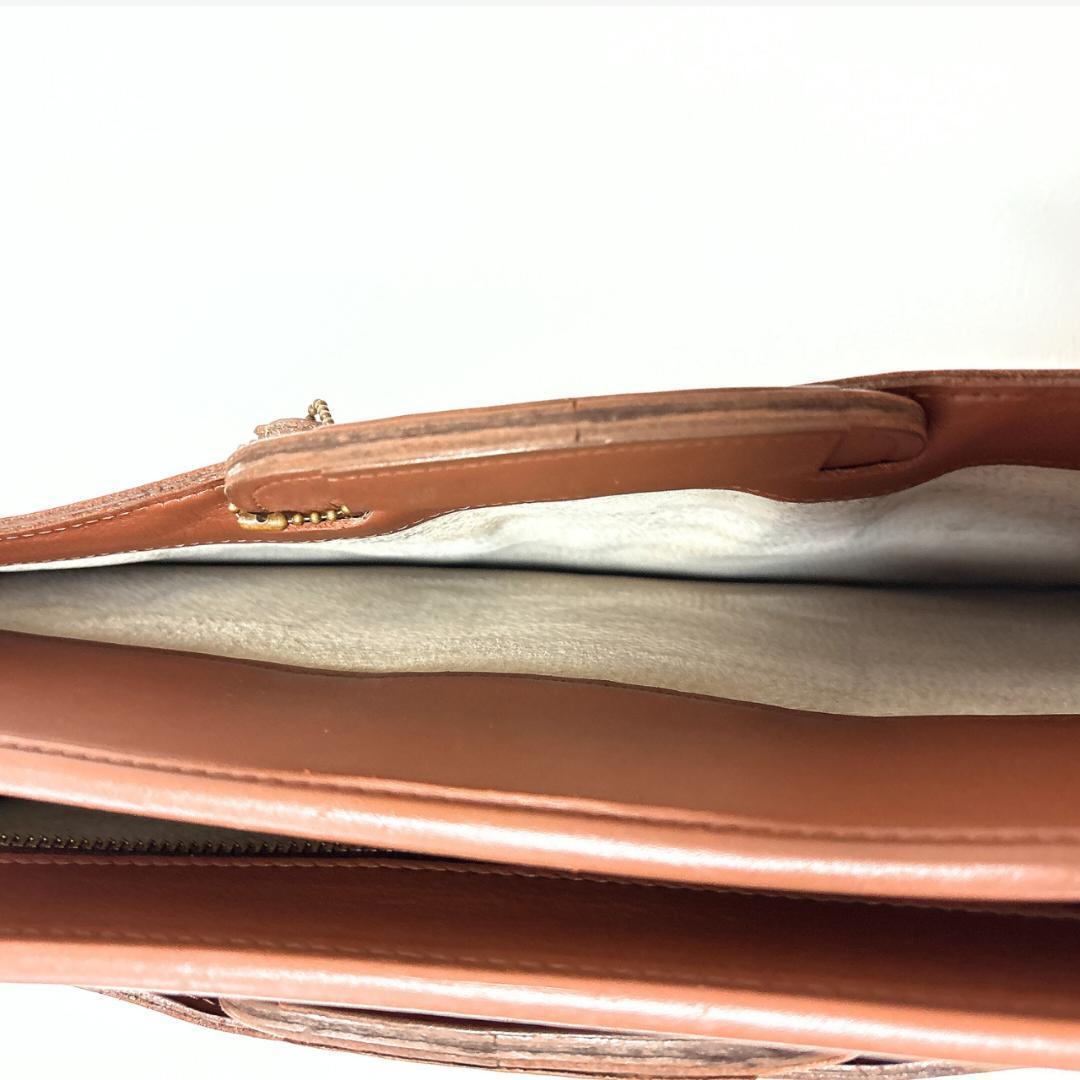 あっこ　　　　　COACH オールレザー ブリーフケース ビジネスバッグ