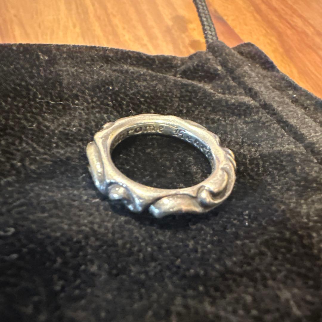 Chrome Hearts？スクロールバンドリング シルバー925