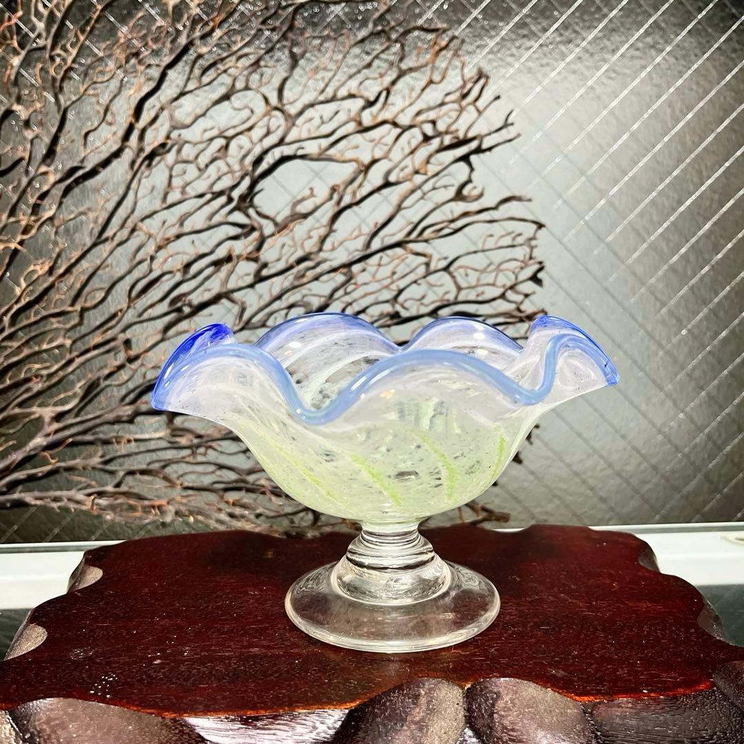 エミール•ガレ 一輪挿し 美術品 ホクシャ文 鶴首型 花瓶 アンティーク