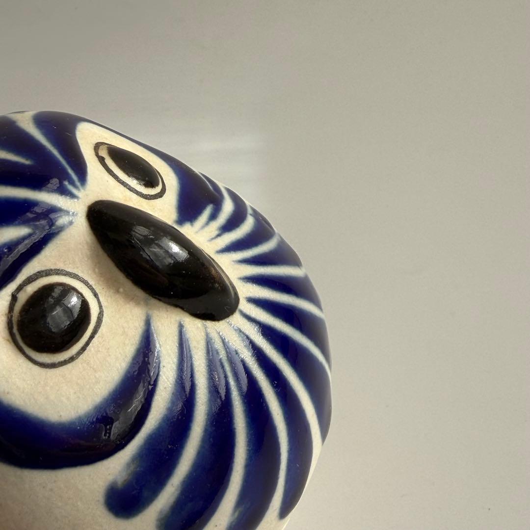 メキシコ トナラ焼 ビンテージ オブジェ フクロウ フォークアート 民芸