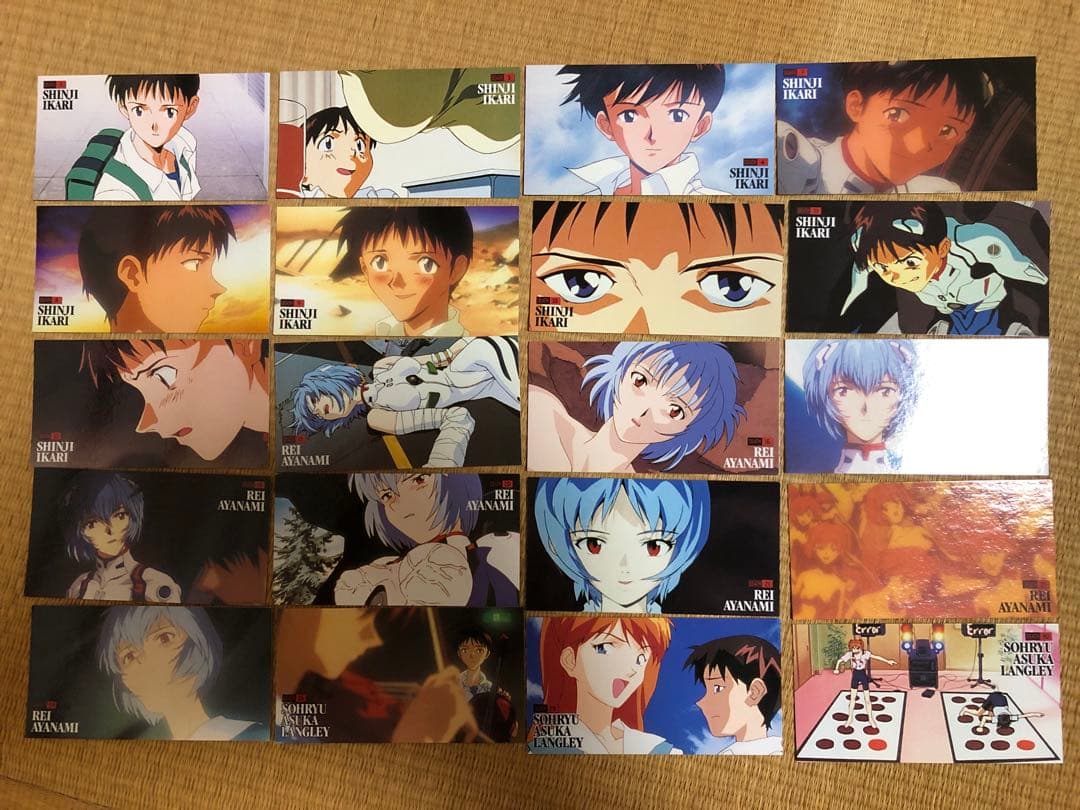 1997年新世紀エヴァンゲリオン カードダスマスターズ 初版ノーマル