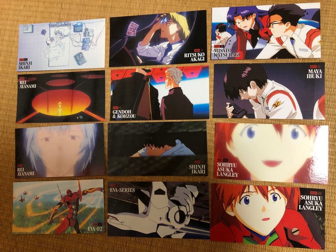 1997年新世紀エヴァンゲリオン カードダスマスターズ 初版ノーマル