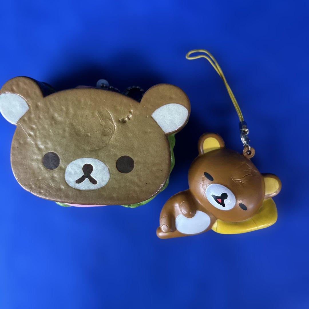 リラックマスクイーズマスコットストラップ・キーチェーン・etc…☆まとめ売り