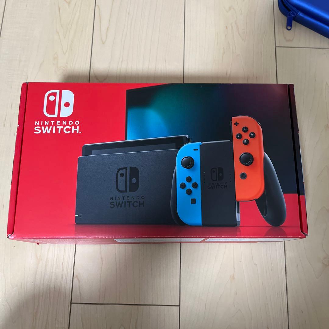 【美品】Nintendo Switch　ニンテンドースイッチ本体セット　ケース付