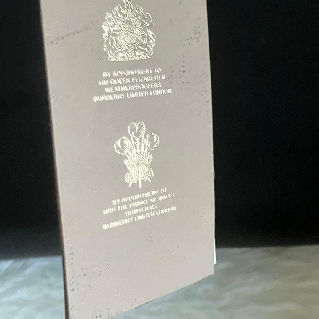 バーバリー　訳あり　タグ付き未使用　2WAY 保存袋　化粧箱　ビジネス　トート