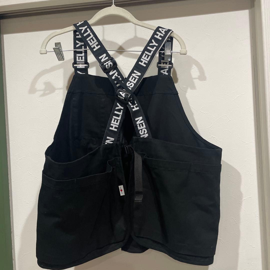希少 Helly Hansen ブラック BIBビブベスト コラボバッグ