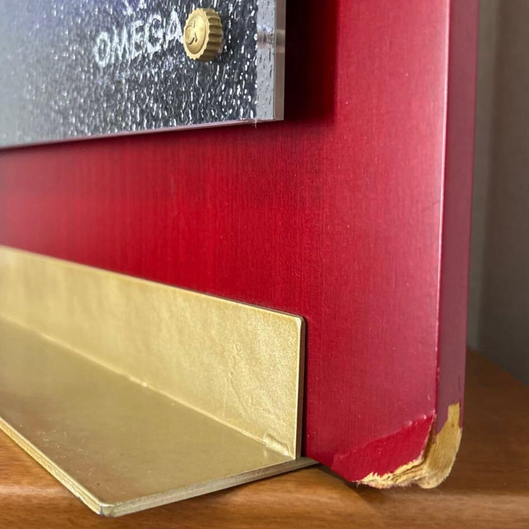 非売品　OMEGA NICOLE KIDMAN'S オメガ　木製ガラス看板