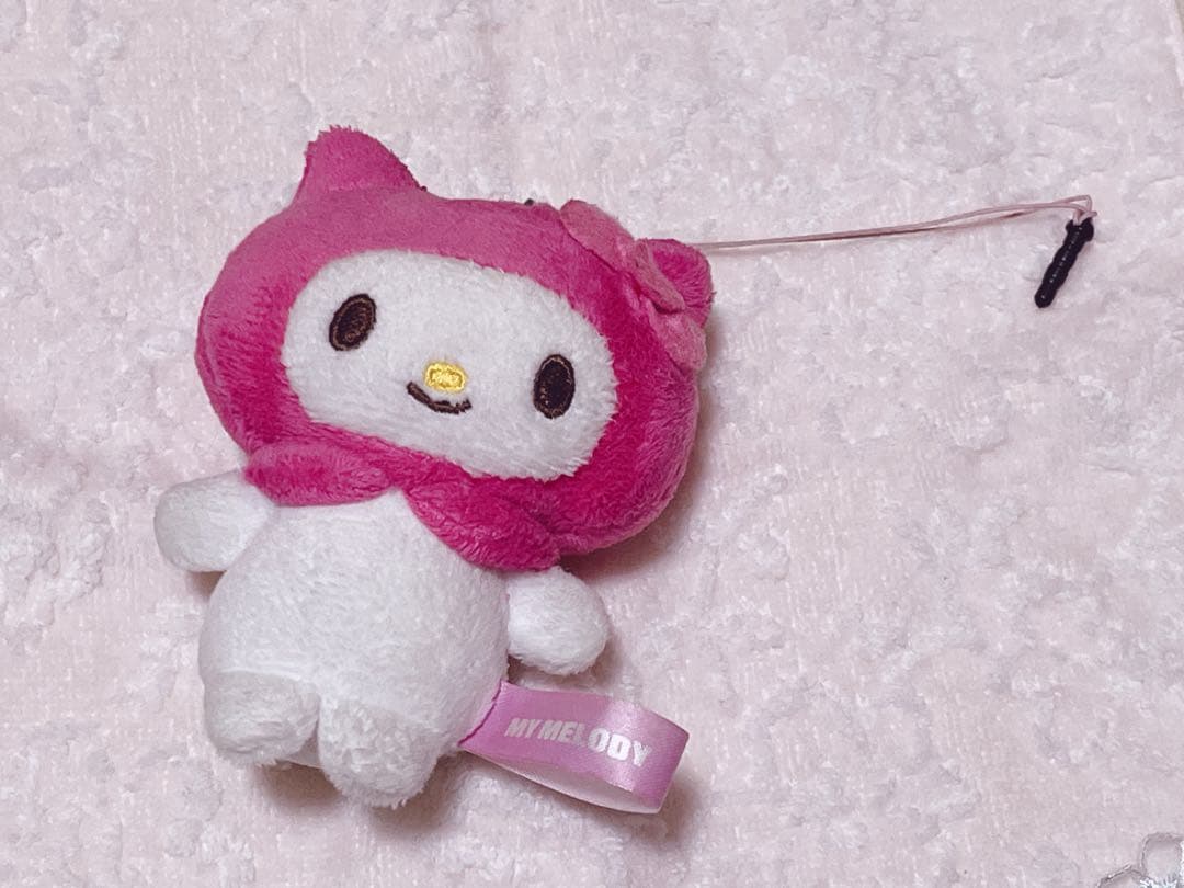 マイメロディ　キティちゃん　着ぐるみ　マスコット　ぬいぐるみ