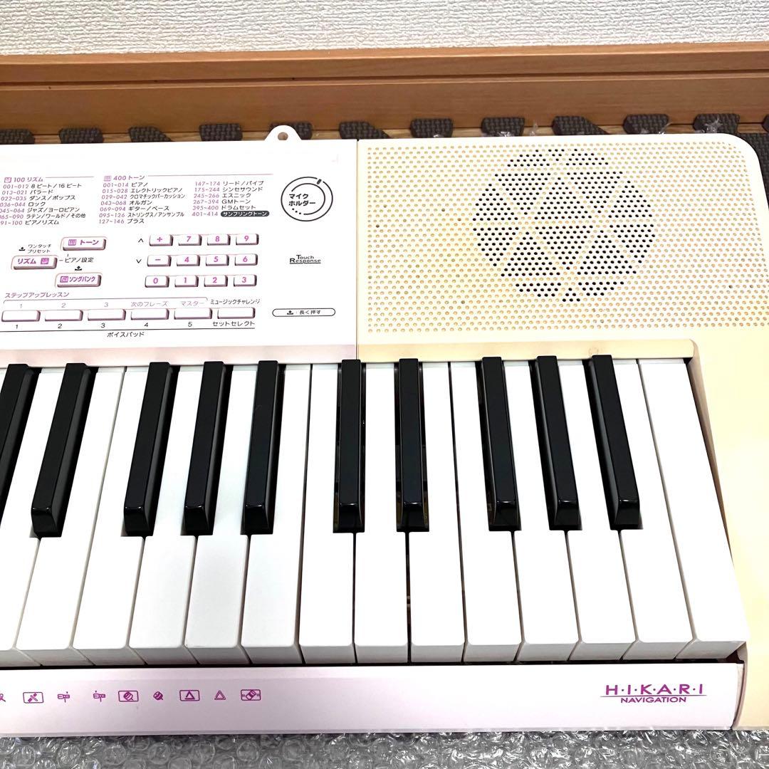 CASIO カシオ　電子ピアノ　電子キーボード　LK-115 ⭐️ピンク可愛い♪⭐️