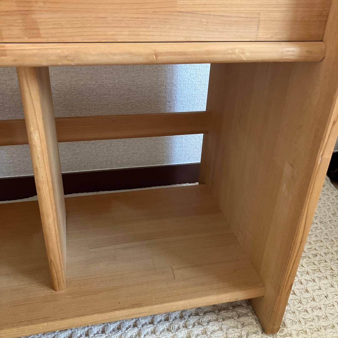 絵本棚 木遊舎 ヒノキ 60