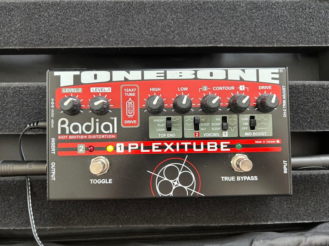 Radial TONEBONE Plexitube 2CH真空管ディストーション