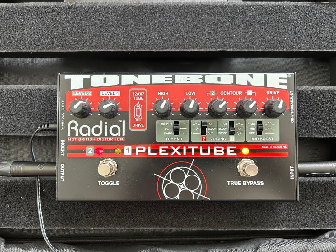 Radial TONEBONE Plexitube 2CH真空管ディストーション