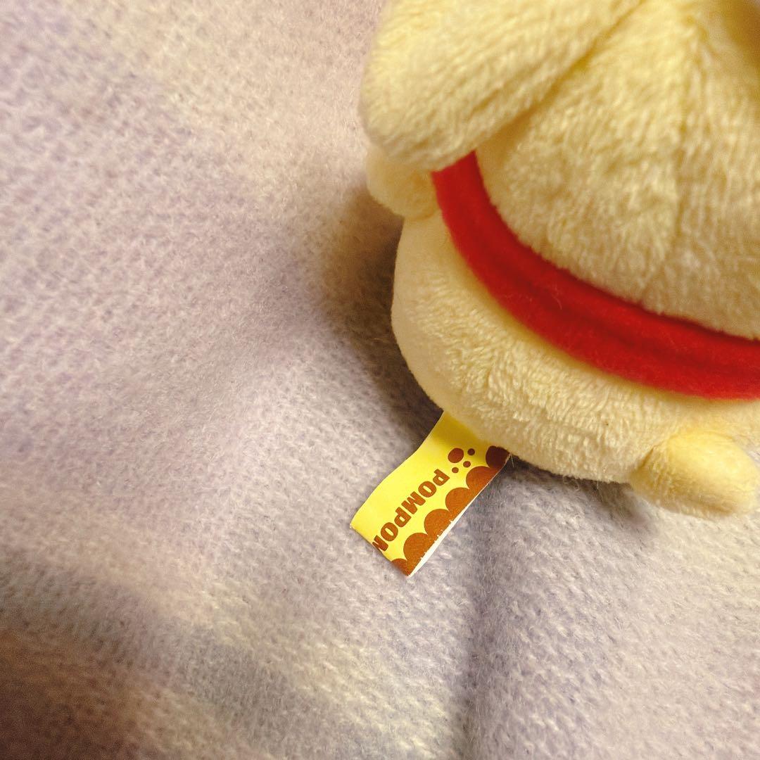 ポムポムプリンカフェ　マスコット　サンタ　マフラー