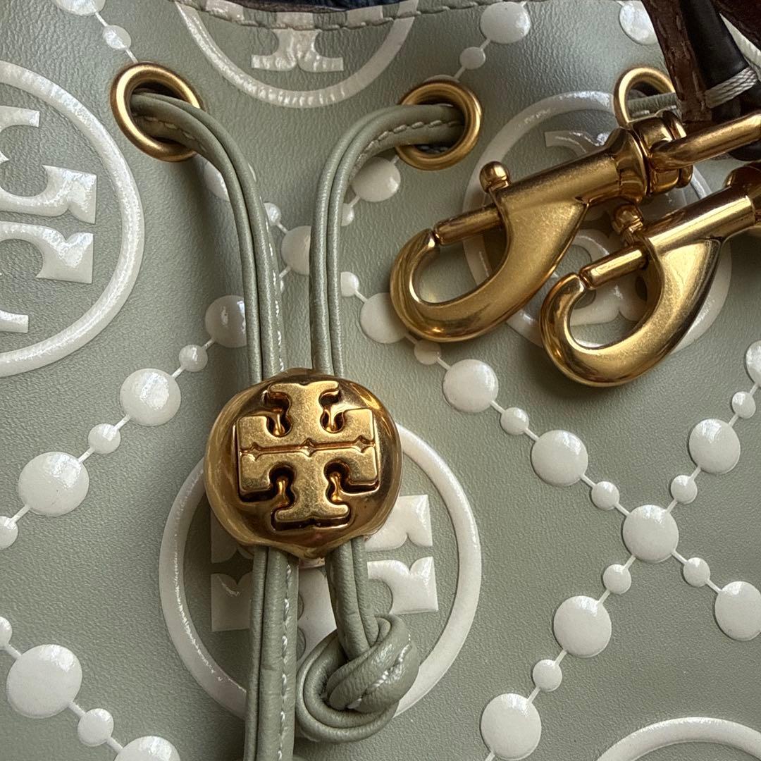 【美品】Tory Burch トリーバーチ★バケツ型ハンドバッグ★ショルダー