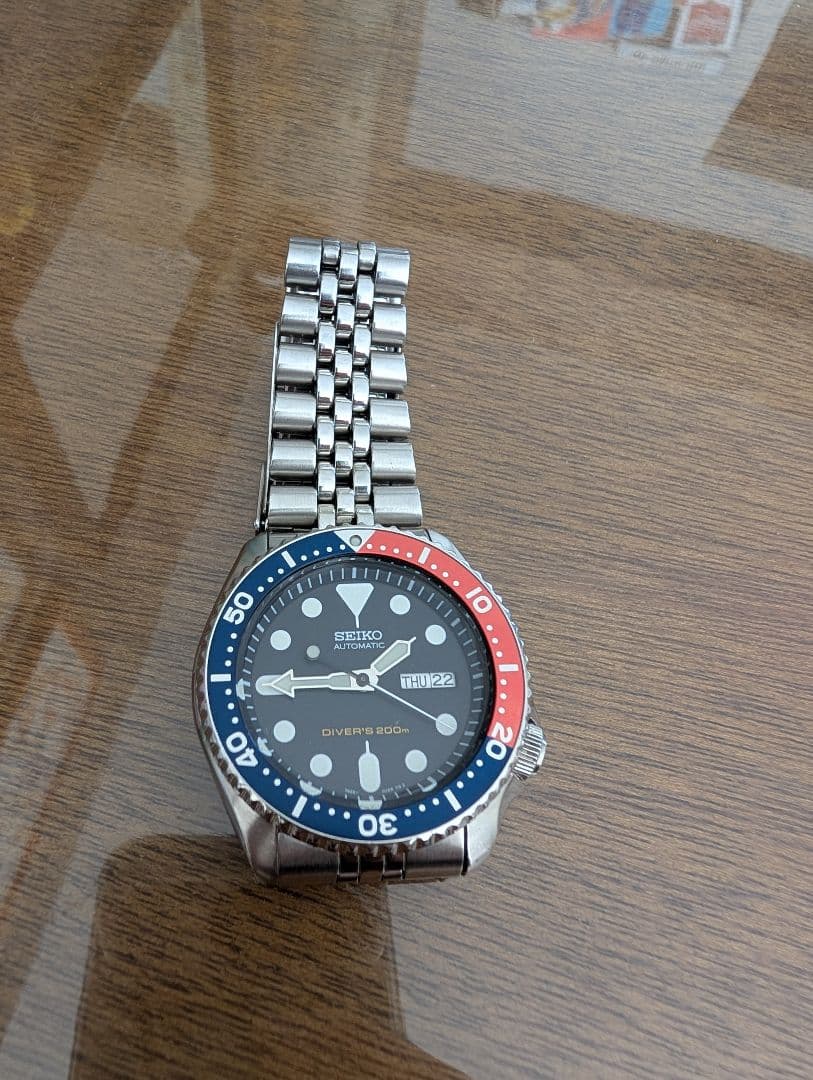 セイコーネイビーボーイダイバーズウォッチ、SKX009K2/7S26-0020