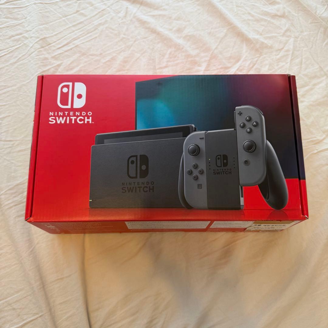 【動作確認済】 Nintendo Switch グレー バッテリー強化版＋おまけ