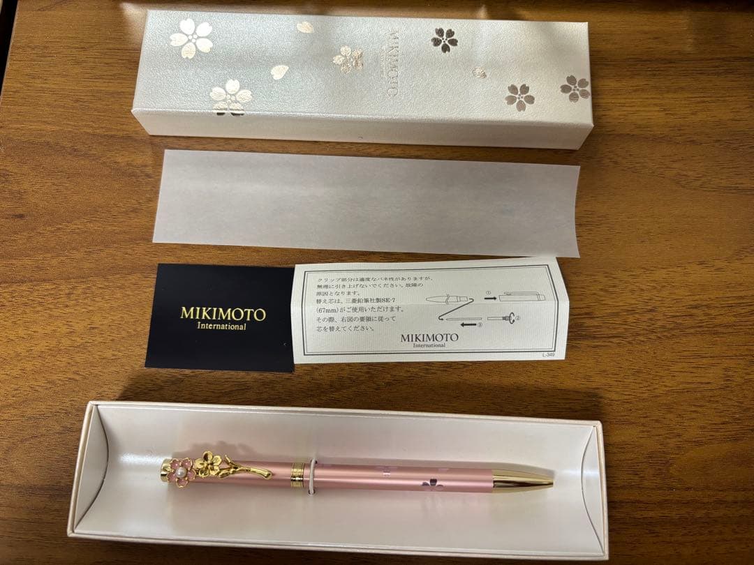 MIKIMOTO 桜モチーフ ボールペン限定品 MIKIMOTO 】桜ボールペン｜Yahoo!フリマ（旧PayPayフリマ）
