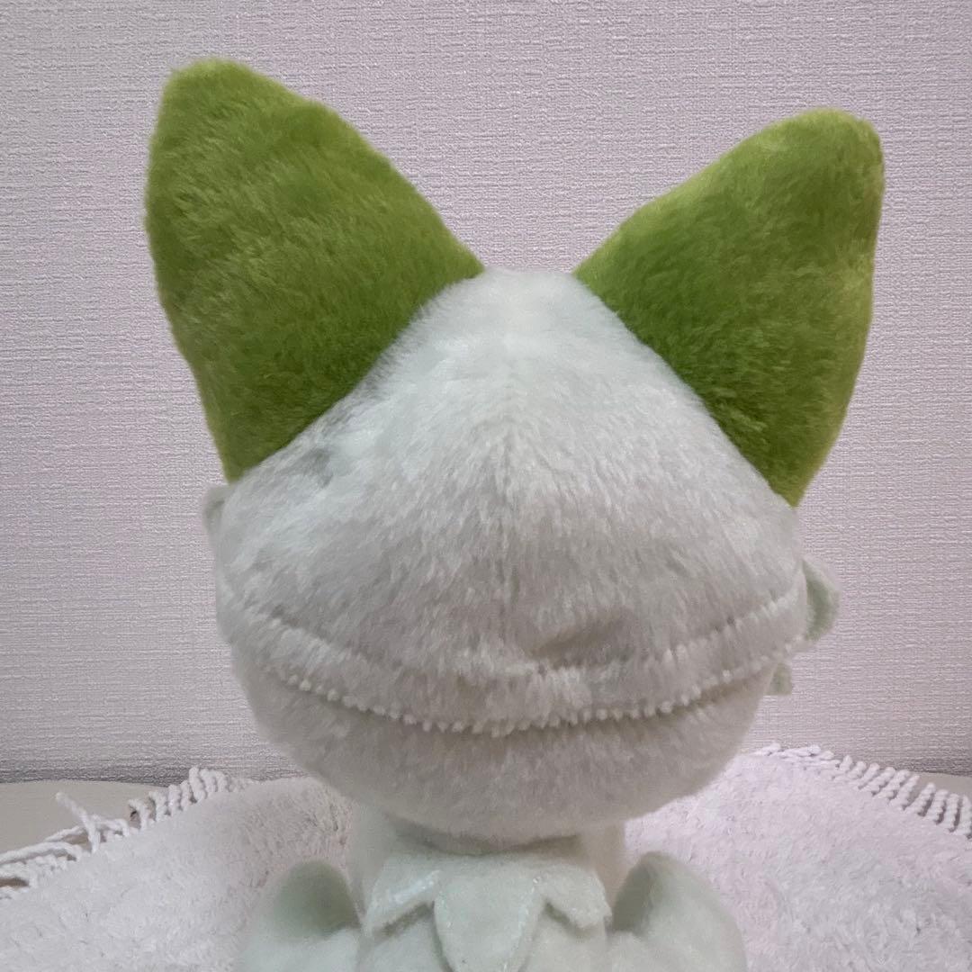 ポケットモンスター なでてみつめてぱちくりニャオハ