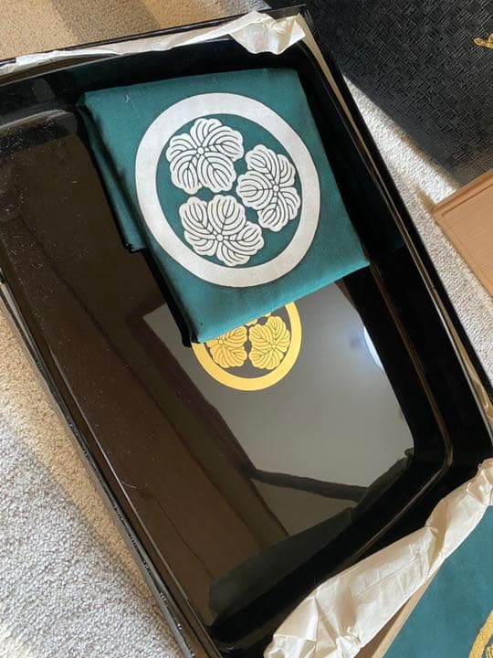 家紋 ふくさ お盆