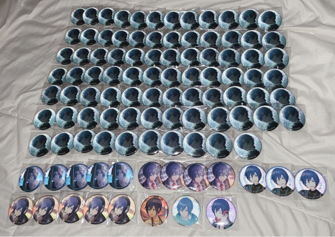 プロセカ プロジェクトセカイ KAITO グリ缶 グリッター缶バッジ まとめ売り