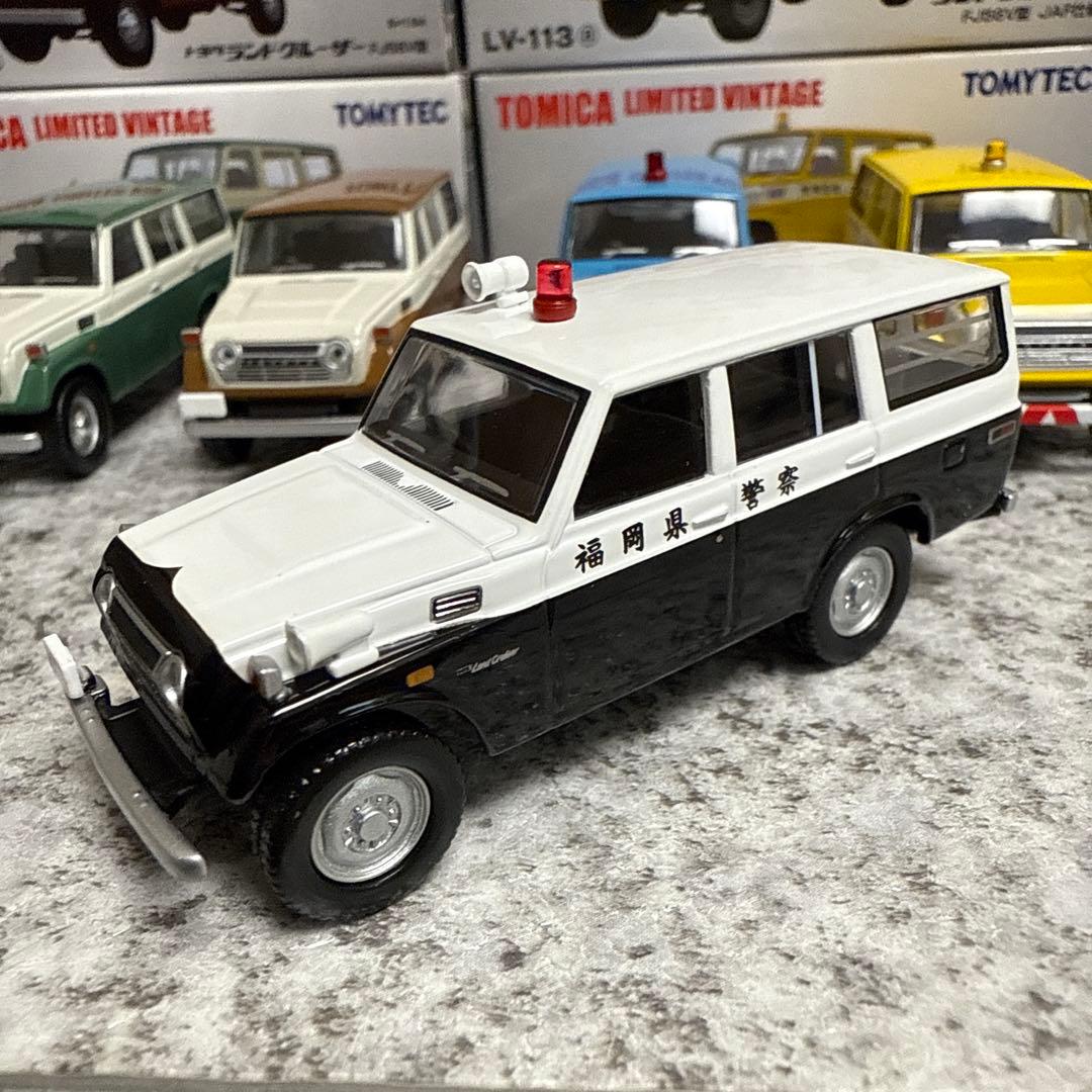 か*み様 トミカリミテッドヴィンテージ　ランドクルーザーJAF他5台セット