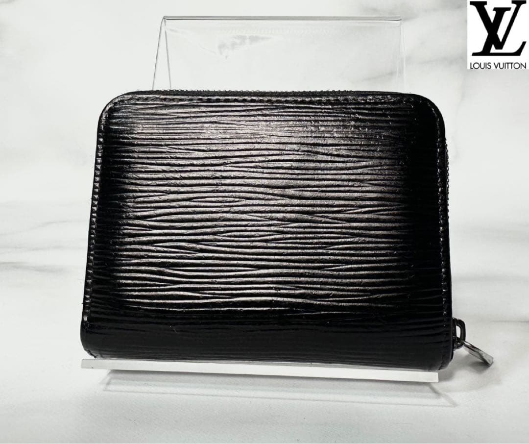LOUIS VUITTON エピレザー ブラック パース　ブラック