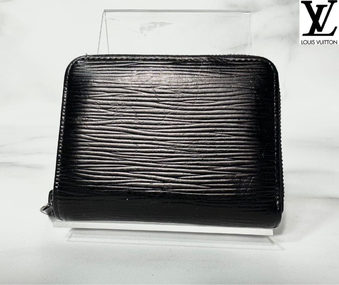 LOUIS VUITTON エピレザー ブラック パース　ブラック