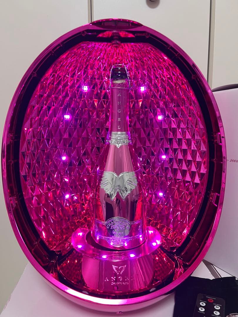 エンジェルエッグANGEL CHAMPAGNE EGGピンク シャンパンボトル - メルカリ