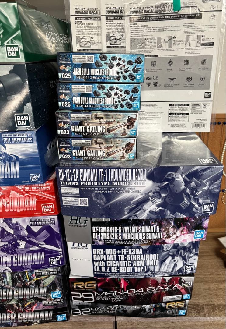 HG RG MG ガンプラ カーモデル　デカール　まとめ売り　バラ売り要相談