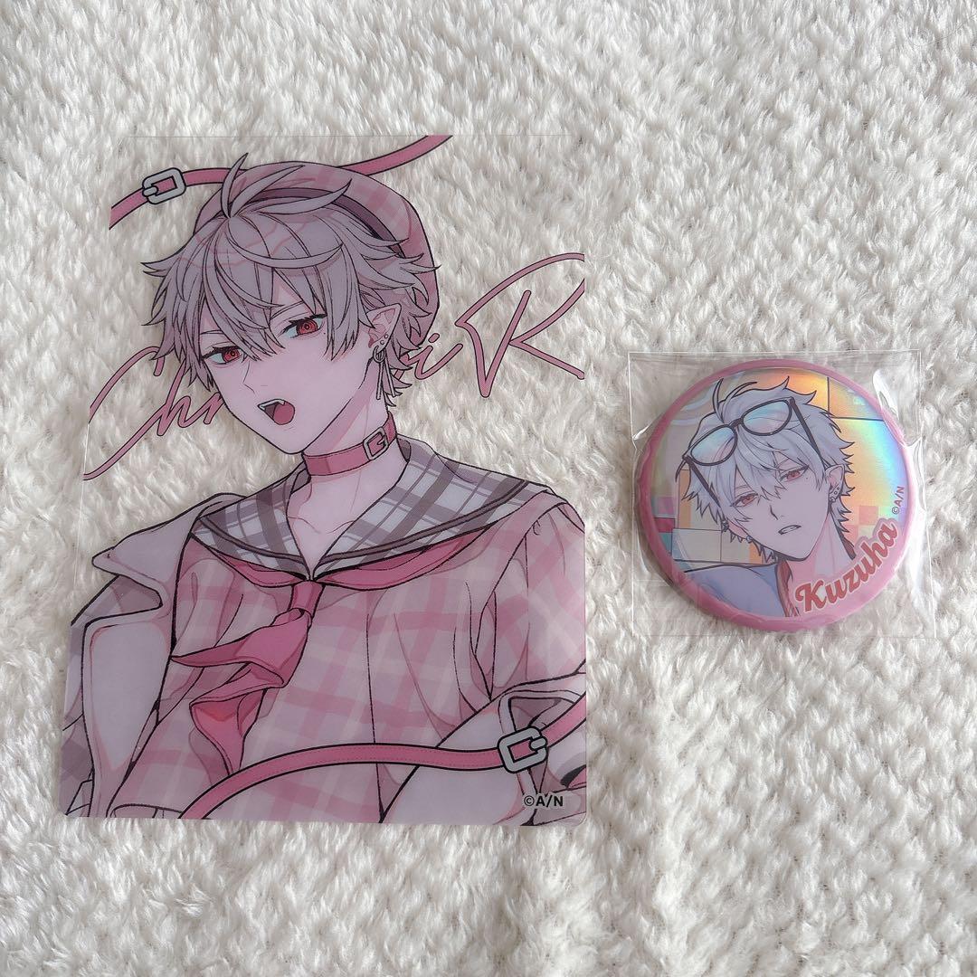 2/8終了】葛葉 ニューレトロスタイル 缶バッジ＆特典クリアカード