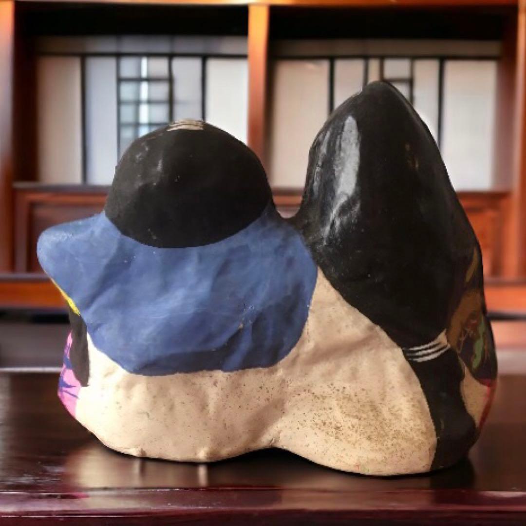 古玩 青森県 廃絶 郷土玩具 青森名玩 青森張子人形② 福原英治郎 お多福