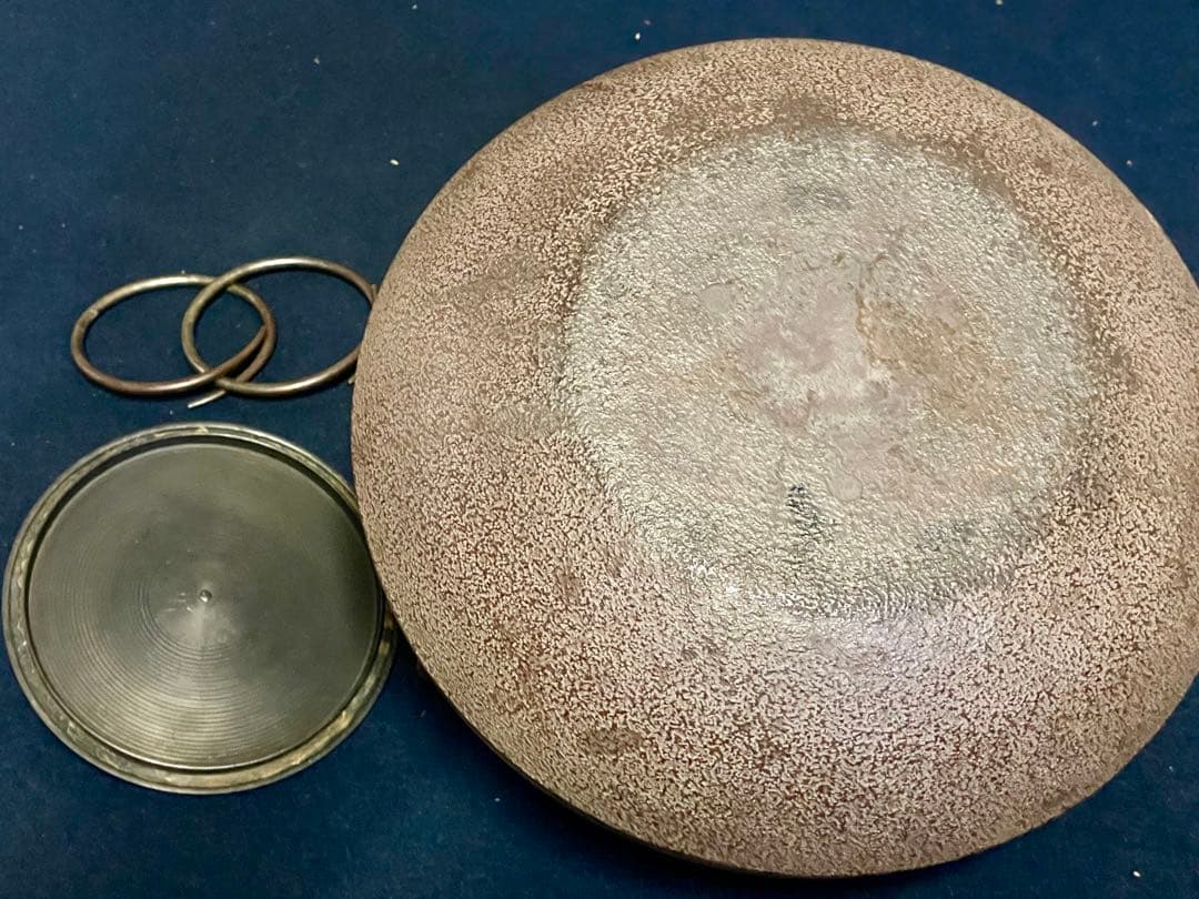 祖」 瓢筋入釜 釜師 敬典 釜鐶 共箱 共布 栞 瓢釜