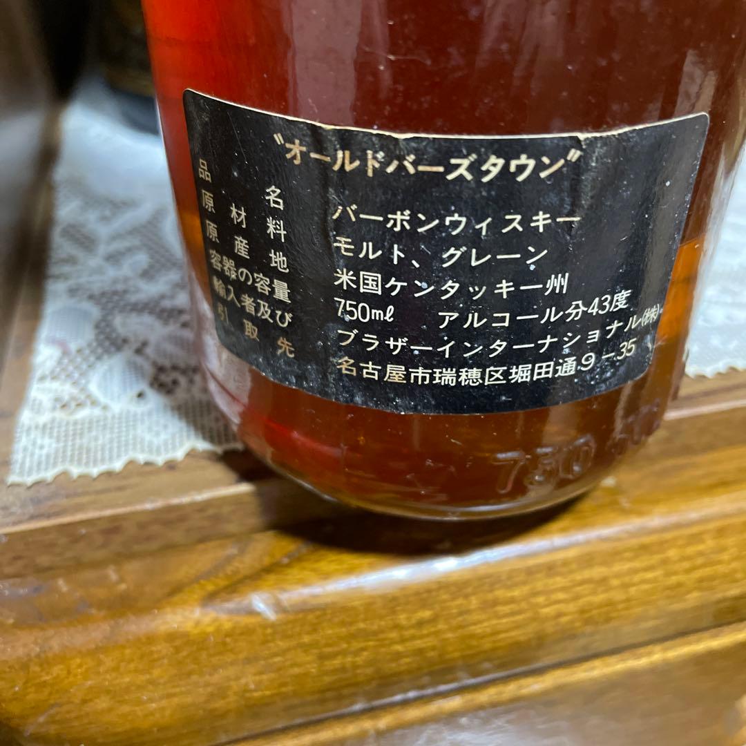 古酒 特級 オールド バーズタウン 6年 OLD BARDSTOWN