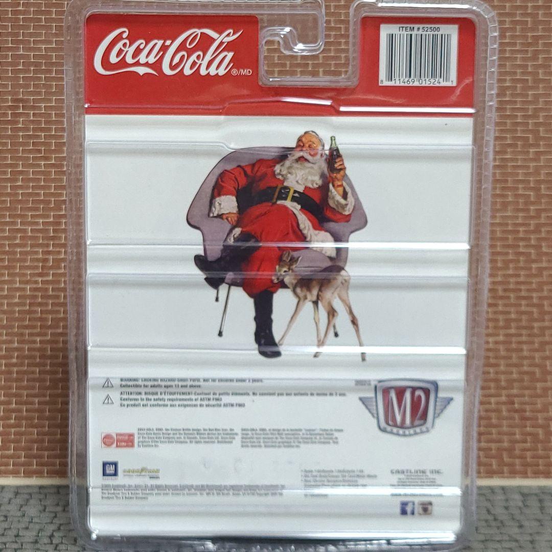 M2マシーン　コカ・コーラ　クリスマス　シボレー　3rd　カマロ 1/64