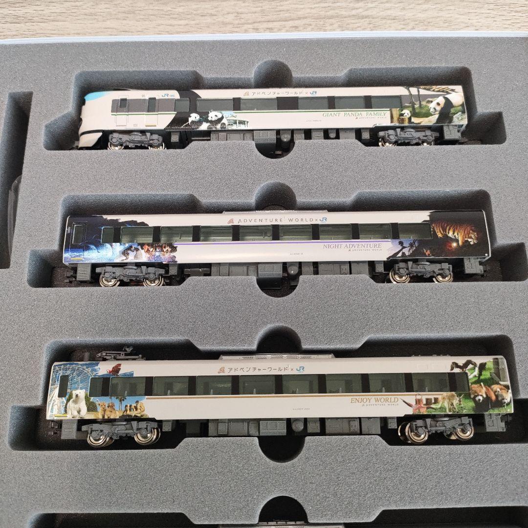 鉄道模型　10-1847 KATO 287系 パンダくろしお 6両セット