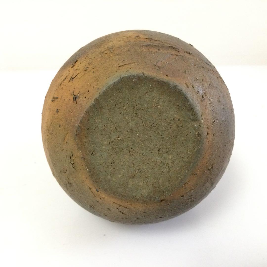 備前焼 人間国宝 藤原雄作 徳利 花瓶 供箱 M 美術品・アンティーク