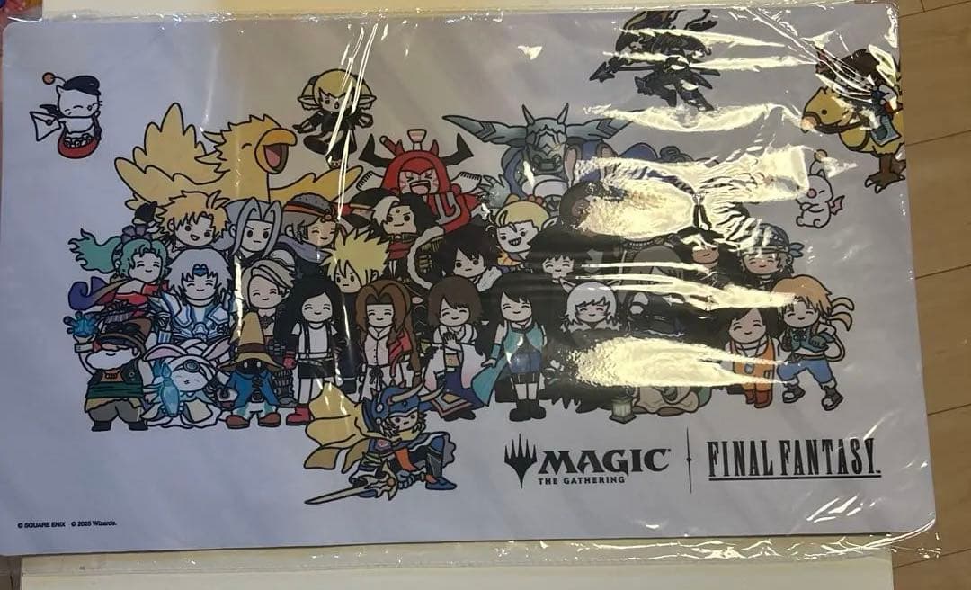 最安値》mtg 非売品 ff コラボ 限定 ちびキャラプレイマット fin