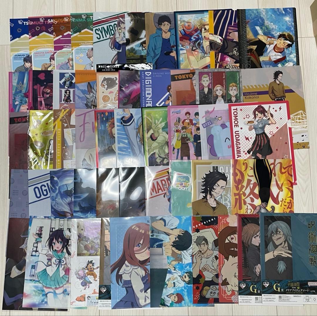 クリアファイル 約120枚以上 まとめ売り 大量 - メルカリ