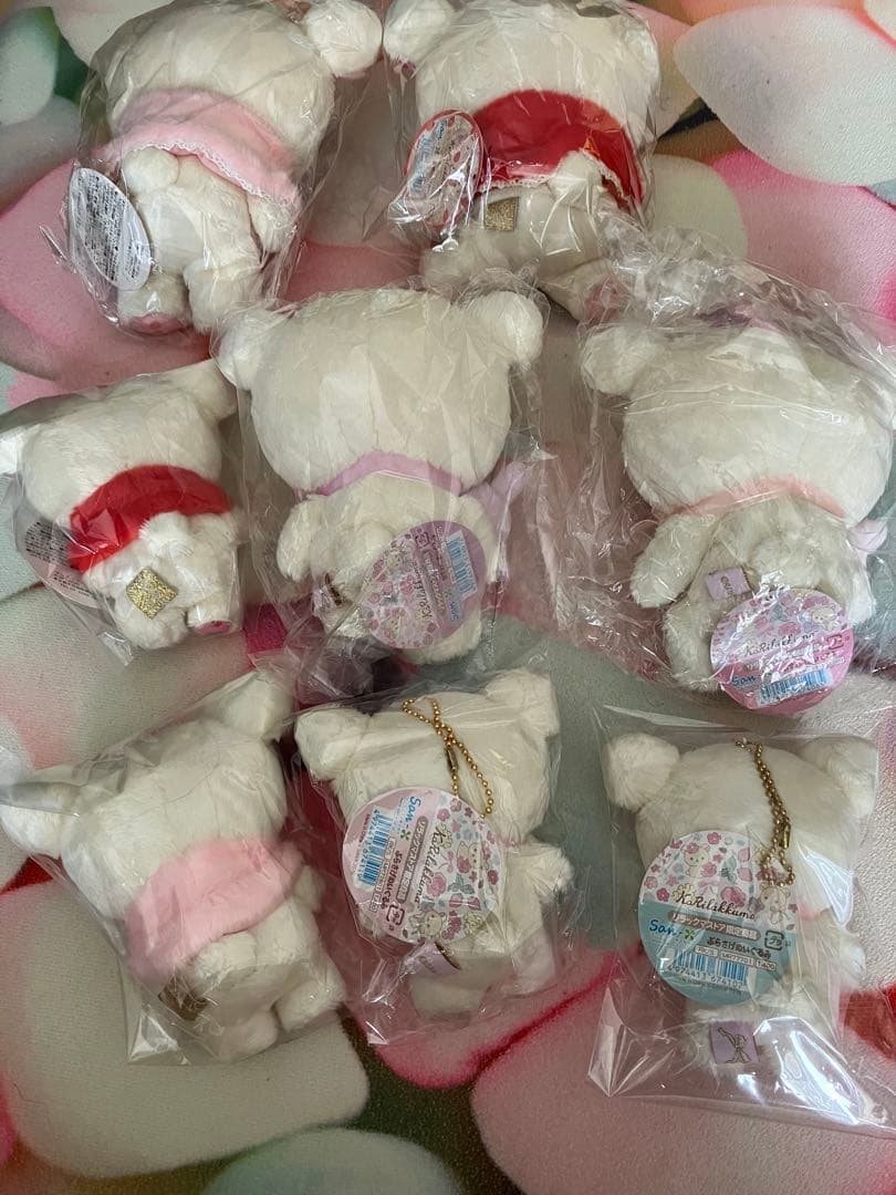 コリラックマ ストア限定 おすわりぬいぐるみ ぶらさげぬいぐるみ 花冠